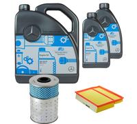 DENCKERMANN Controllo Set MB 5W-40 229.5 7L Per Mercedes-Benz C-Klasse