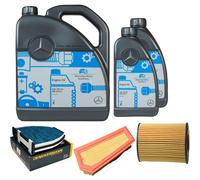 DENCKERMANN Controllo Set MB 5W-40 229.5 7L Per Mercedes-Benz C-Klasse