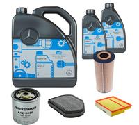 DENCKERMANN Controllo Set MB 5W-40 229.5 7L Per Mercedes-Benz C-Klasse