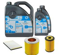 Denckermann Controllo Set MB 5W-40 229.5 7L per Mercedes-Benz Classe