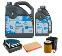 DENCKERMANN Controllo Set MB 5W-40 229.5 7L Per Mercedes-Benz E-Klasse