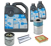 DENCKERMANN Controllo Set MB 5W-40 229.5 7L Per Mercedes-Benz E-Klasse