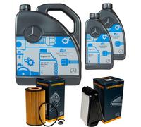 DENCKERMANN Controllo Set MB 5W-40 229.5 7L Per Mercedes-Benz GLC 220 D