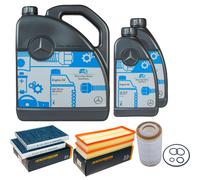 DENCKERMANN Controllo Set MB 5W-40 229.5 7L Per Mercedes-Benz S-Klasse