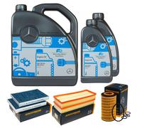 DENCKERMANN Controllo Set MB 5W-40 229.5 7L Per Mercedes-Benz S-Klasse