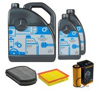 DENCKERMANN Controllo Set MB 5W-40 229.5 7L Per Mercedes-Benz SLK 200