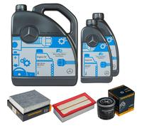 Denckermann Controllo Set MB 5W-40 229.5 7L per Smart Forfour 1.5 Brabus