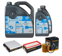 Denckermann Controllo Set MB 5W-40 229.5 7L per Smart Fortwo Coupe 0.8 CDI