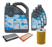 DENCKERMANN Controllo Set MB 5W-40 229.5 8L Per Mercedes-Benz A-Klasse