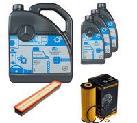 DENCKERMANN Controllo Set MB 5W-40 229.5 8L per Mercedes-Benz C-Klasse