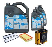 DENCKERMANN Controllo Set MB 5W-40 229.5 8L Per Mercedes-Benz E-Klasse