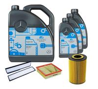 DENCKERMANN Controllo Set MB 5W-40 229.5 8L Per Mercedes-Benz E-Klasse