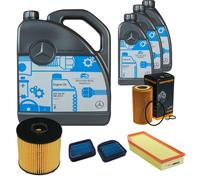 DENCKERMANN Controllo Set MB 5W-40 229.5 8L Per Mercedes-Benz E-Klasse
