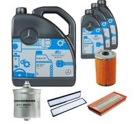 DENCKERMANN Controllo Set MB 5W-40 229.5 8L Per Mercedes-Benz E-Klasse
