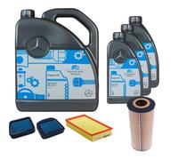 DENCKERMANN Controllo Set MB 5W-40 229.5 8L Per Mercedes-Benz E-Klasse