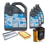 DENCKERMANN Controllo Set MB 5W-40 229.5 8L Per Mercedes-Benz E-Klasse