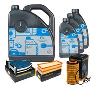 DENCKERMANN Controllo Set MB 5W-40 229.5 8L Per Mercedes-Benz E-Klasse