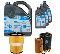 DENCKERMANN Controllo Set MB 5W-40 229.5 8L Per Mercedes-Benz E-Klasse