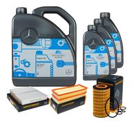 DENCKERMANN Controllo Set MB 5W-40 229.5 8L Per Mercedes-Benz M-Klasse ML