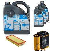 DENCKERMANN Controllo Set MB 5W-40 229.5 8L Per Mercedes-Benz S-Klasse 300