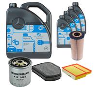 DENCKERMANN Controllo Set MB 5W-40 229.5 9L Per Mercedes-Benz C-Klasse
