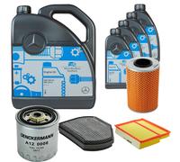 DENCKERMANN Controllo Set MB 5W-40 229.5 9L Per Mercedes-Benz C-Klasse