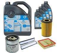 DENCKERMANN Controllo Set MB 5W-40 229.5 9L Per Mercedes-Benz E-Klasse