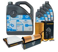 DENCKERMANN Controllo Set MB 5W-40 229.5 9L Per Mercedes-Benz E-Klasse