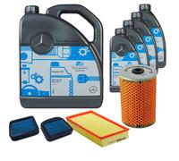DENCKERMANN Controllo Set MB 5W-40 229.5 9L Per Mercedes-Benz E-Klasse