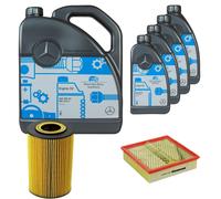 DENCKERMANN Controllo Set MB 5W-40 229.5 9L Per Mercedes-Benz E-Klasse