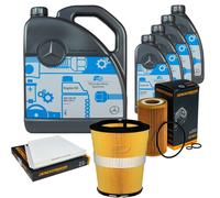 DENCKERMANN Controllo Set MB 5W-40 229.5 9L Per Mercedes-Benz E-Klasse
