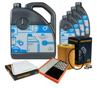 DENCKERMANN Controllo Set MB 5W-40 229.5 9L Per Mercedes-Benz E-Klasse