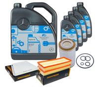 DENCKERMANN Controllo Set MB 5W-40 229.5 9L Per Mercedes-Benz E-Klasse CLS