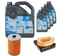 DENCKERMANN Controllo Set MB 5W-40 229.5 9L Per Mercedes-Benz G-Klasse 500
