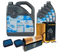 DENCKERMANN Controllo Set MB 5W-40 229.5 9L Per Mercedes-Benz S-Klasse