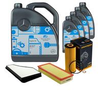 DENCKERMANN Controllo Set MB 5W-40 229.5 9L Per Mercedes-Benz S-Klasse 300