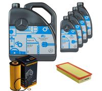 DENCKERMANN Controllo Set MB 5W-40 229.5 9L Per Mercedes-Benz S-Klasse 300