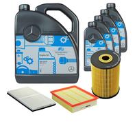 DENCKERMANN Controllo Set MB 5W-40 229.5 9L Per Mercedes-Benz V-Klasse