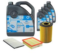 DENCKERMANN Controllo Set MB 5W-40 229.5 9L Per Mercedes-Benz Vito Bus 110