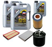 Denckermann Controllo Set Motore Liqui Moly Top Tec 4100 5W-40 11L per