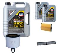 Denckermann Controllo Set Motore Liqui Moly Top Tec 4100 5W-40 7L per BMW 1er