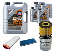 Denckermann Controllo Set Motore Liqui Moly Top Tec 4200 5W-30 9L per BMW X5