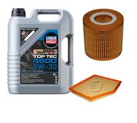 Denckermann Controllo Set Motore Liqui Moly Top Tec 4600 5W-30 5L per BMW 5er