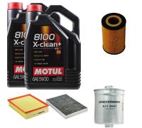 Denckermann Controllo Set Motul 8100 5W-30 10L per Audi Allroad 4.2 V8