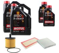 Denckermann Controllo Set Motul 8100 5W-30 12L per VW Touareg 5.0 V10