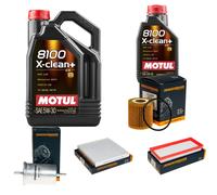 Denckermann Controllo Set Motul 8100 5W-30 6L per Smart Fortwo Coupè 0.8