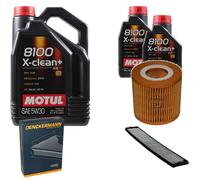 DENCKERMANN Controllo Set Motul 8100 5W-30 7L Per BMW X3 xDrive20i 2.0i