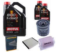Denckermann Controllo Set Motul 8100 5W-30 7L per Kia Cee ' 'D Sportswagon