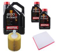 Denckermann Controllo Set Motul 8100 5W-30 7L per Lexus Rx 450h AWD