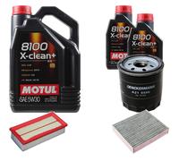 DENCKERMANN Controllo Set Motul 8100 5W-30 7L Per Smart Forfour 1.5 CDI